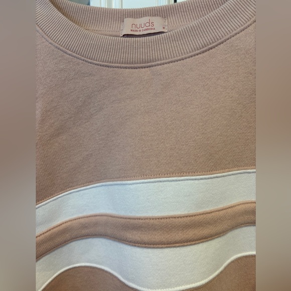 nuuds New Never Worn Varsity Crewneck Medium - Picture 3 of 4